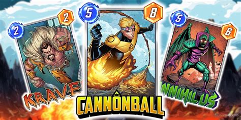 cannonball marvel snap deck|best cannonball deck marvel snap.